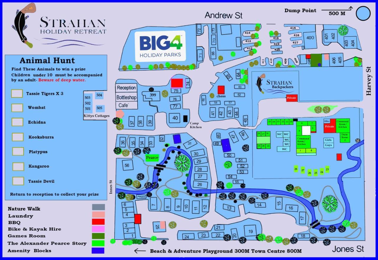 Big4 Strahan Holiday Retreat Екстер'єр фото